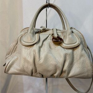 Barr + Barr New York Women’s Pebbled Leather Satchel